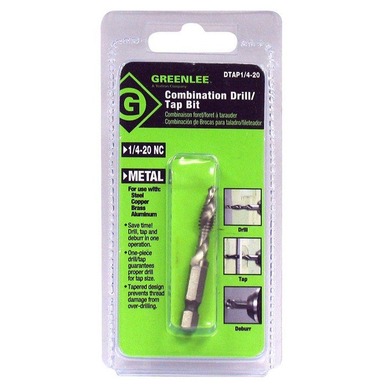 DRILL/TAP,1/4-20