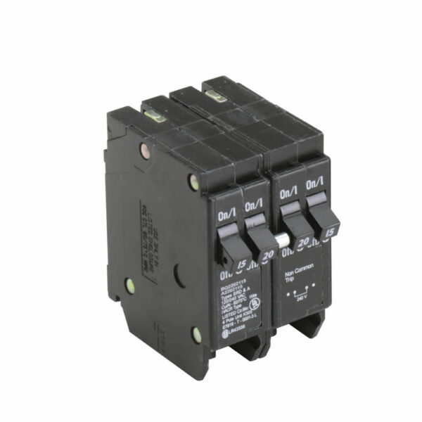 BQ QD BKR 1-20A/2P 2- 15A/1P