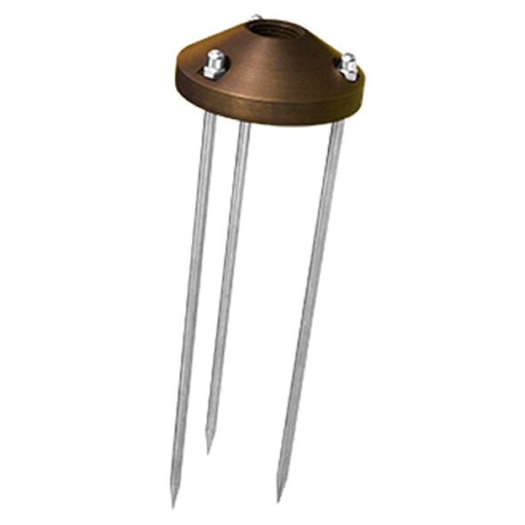 3-Prong Tri-Stake W/ 1/2in KO