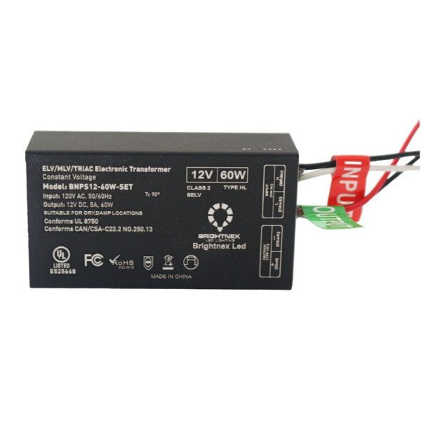 60W Dimmable Elec Dirver 12VDC