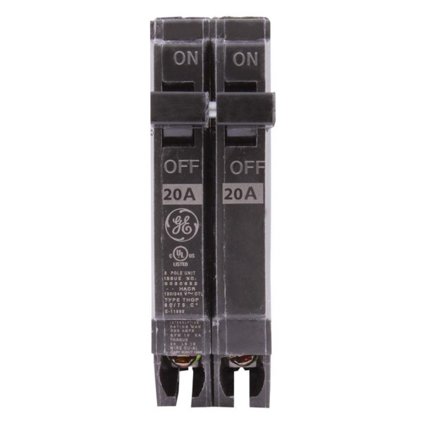 20AMPTWO POLE THIN