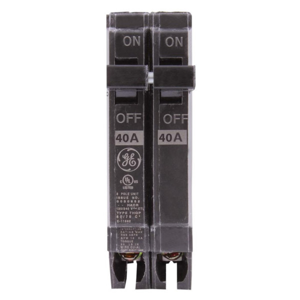 40AMPTWO POLE THIN