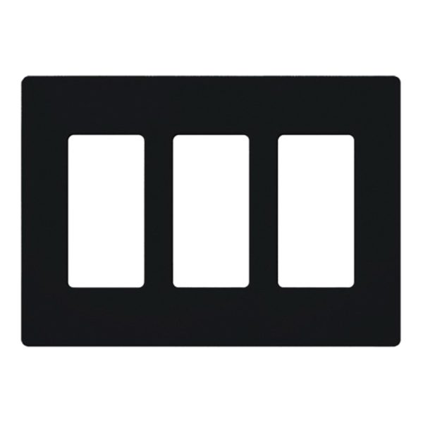 CLARO 3-GANG WALLPLATE