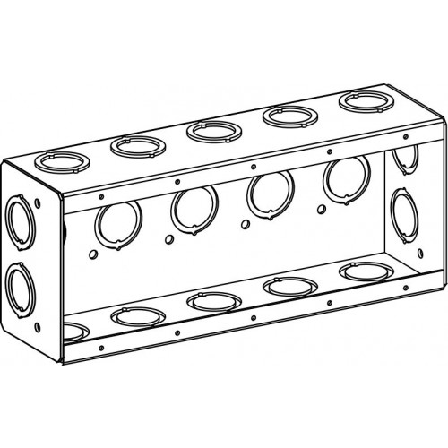 5-G MASONRY BOX 2-1/2" DEEP