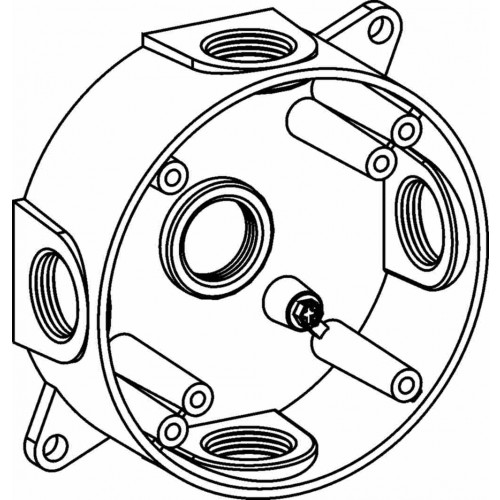 4'''' ROUND W/P BOX 5 3/4''''