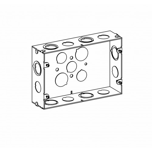 2-GANG WELDED SWITCH BOX