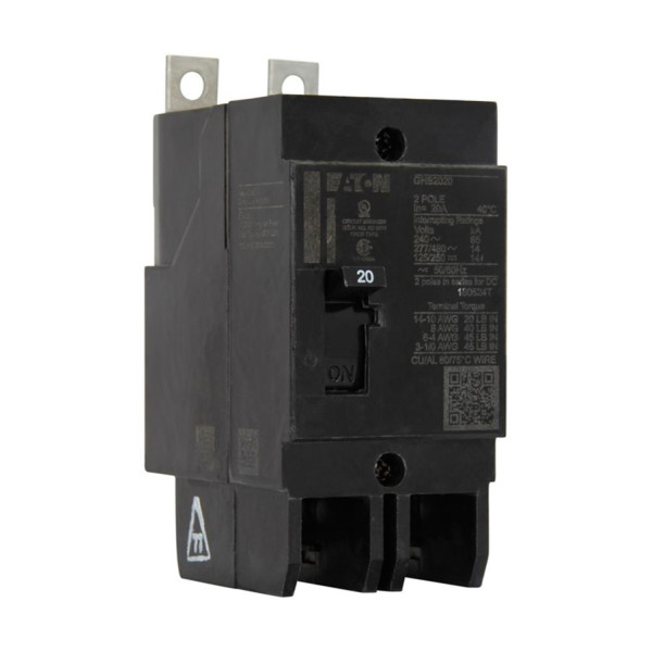 2P 20A 277/480VAC MAX