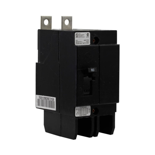 2P 60A 277/480VAC MAX