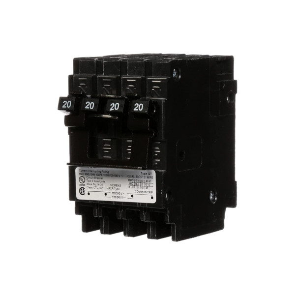 20-20AMP QUADPLEX BREAKERS