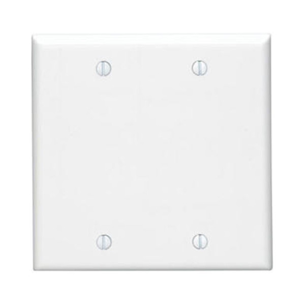 2G Blank plate white P23-W