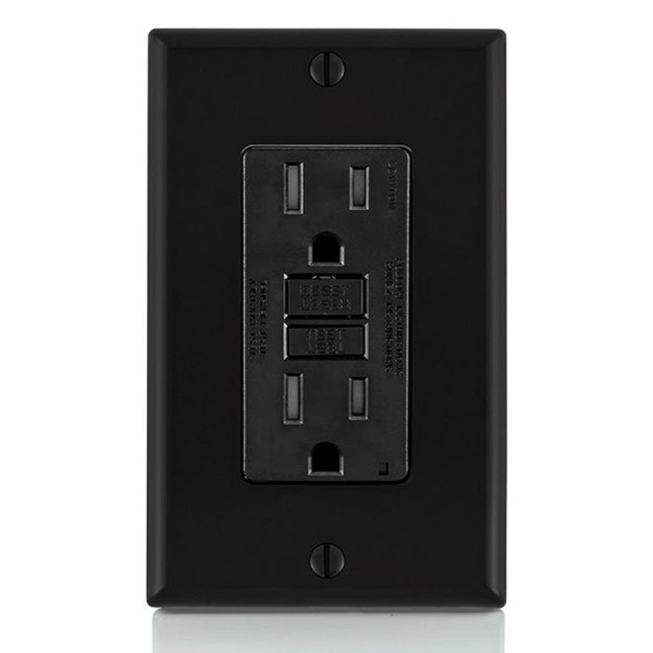 15A SL PRO GFCI BLACK X7599-E
